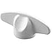 Slide-Co 174181 Casement Tee Handle, White, 3/8 In. bore, Andersen (2 Pack)