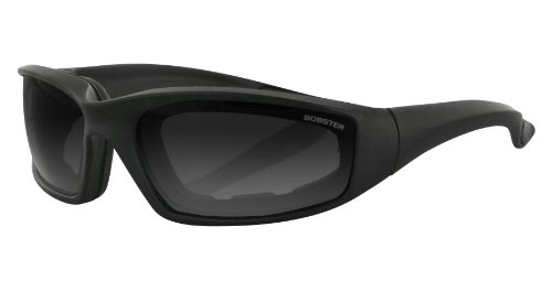Bobster Foamerz 2 Sport Sunglasses,Black Frame/Smoked Lens,one size