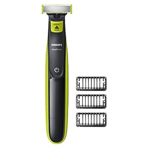 Philips OneBlade QP2520/25 – Rifinitore per barba, Profilatore, rifinisce e rade, con spina inglese