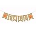 Fall Decor, Fall Burlap Banner Assembled with Maple Leaf Design, Thanksgiving Decor, Autumn(NO DIY REQUIRED)