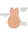MITALOO Women Invisible Lift Nipplecovers Self Adhesive Strapless Backless Sticky Bra Beige