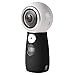 Aobelieve Silicone Case for Samsung Gear 360 2017 Edition Camera, Protective Rubber Skin - Lens Protector and Handle Cover - Protection Accessories Kit for New Galaxy Gear 360 SM-R210