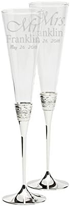 Vera Wang Wedgwood 5700366117 With Love Toasting Flute Pair (Personalized)
