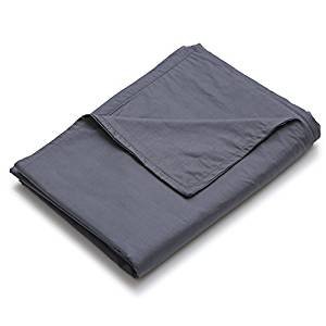 BUZIO Removable Weighted Blanket Duvet Cover for Weighted blanket Inner Layer to Keep Clean By Just Cover, Easy Care, 60 x 80 Inches