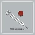 TFS Tuningforkshop Low Om 68.05 Hz Tuning Fork for Healing with Activator,Pouch
