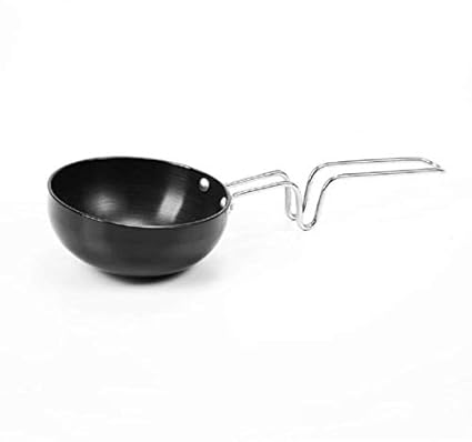 JET Hard Anodised Tadka Pan, Black,6 cm-Diameter