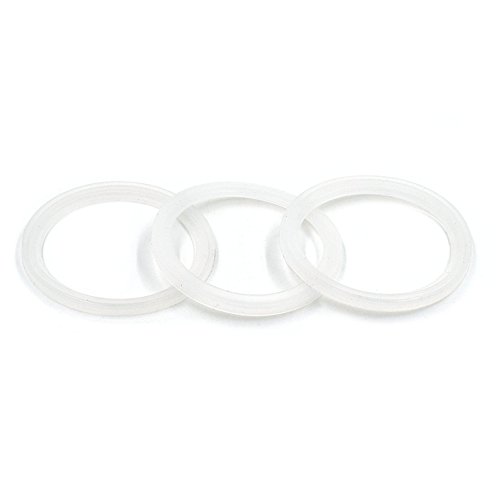 3-Pack Replacement Gaskets for Thermos Funtainer Food Jar 10 Ounce, BPA-FREE Seals Rubber O-Rings Accessories