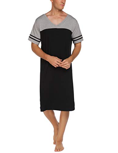 2 Ekouaer+Shirts+Sleeve+Sleepwear+Sleeping