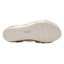 Clarks Women's Calenne Clara Wedge Sandal, Bronze