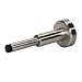 HUAYY Stainless Steel Door Stopper,3.5 inch Bedroom, Kitchen,Low Weight Bathroom Door Stop Hydraulic Buffer Sound Dampening Bumper Wall Protector Wall Mount