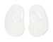 Highly Comfortable Great Quality Pair of Non Slip Clear Silicone Shoes Inserts / Pads / Insoles By VAGA