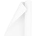 JAM Paper Gift Wrap - Matte Wrapping Paper - 25 Sq Ft (30 in x 10 Ft) - Matte White - Roll Sold Individually