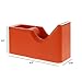 JAM PAPER Colorful Desk Tape Dispensers - Orange - Sold Individually
