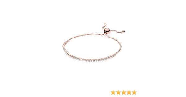 Amazon.com: Rose Gold Tennis bracelet 