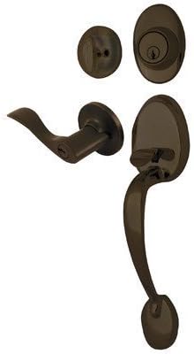 Ultra Hardware 42066 Lexington Entry and Single Cylinder Deadbolt Oil Rubbed Bronze Kw1 by Ultra Hardware