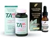 T.A. Sciences|TA-65 Supplement|1x90 Capsules|250 U|Free $99.00 Value|Rg-Cell Concentrated Restorative Serum with EGF &AFA Algae