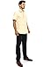 Men's Regular-Fit Solid Color Short Sleeve Dress Shirt, Ivory Shirts (4XL)