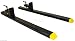 Titan Attachments 4000-Pound Capacity Clamp-on Pallet Forks for Tractor/Loader, Skid Steer Bucket