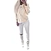 Sweatshirts Mallcat Women Long Sleeve Pullover Lace-up Sports T-shirt
