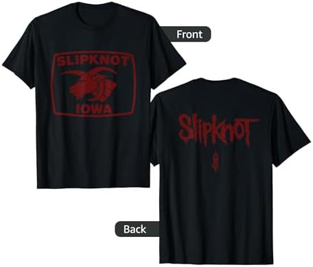 Amazon.com: Slipknot Unisex-Adults Iowa Album T-Shirt, Black