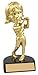 Gold Female Golfer Bobble Head Trophy / Golf Bobblehead Award / Golfing Trophies