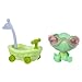 Littlest Pet Shop Portable Pet Turtle with Wheelbarrow