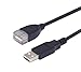 SaiTech IT 5 Pack (15cm - 6inch) Adjustable Flexible USB 2.0 Male to Female Extension Plug/Socket Adapter Cable - Worlds Shortest USB 2.0 Extension Cable