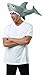 Rasta Imposta Men's Sharknado-Man Eating Shark Hat, Gray/White, One Size