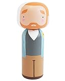 Vincent Van Gogh Kokeshi Japanese Dolls by Lucie Kaas