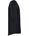 ShirtBANC Hipster Hip Hop Elong Drop Cut Mens Shirt Longline Dropcut Tshirt Black