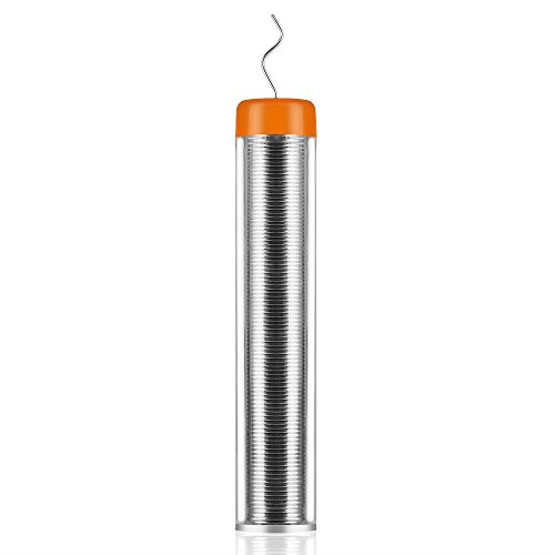 Solder Wire with Flux Rosin Core Tin Lead 63/37 0.031" Diameter 0.42oz in Storage Tube Welding Soldering DIY Works