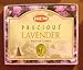 HEM Precious Lavender Incense Cones - Pack of 12 - 120 Count - HEM Incense of India