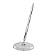 Tinksky Round Pen Holder Signing Pen Set for Wedding Bridal Engagement Favors (Silver)