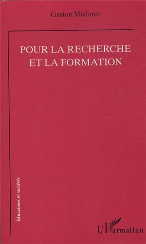 Pour la recherche et la formation