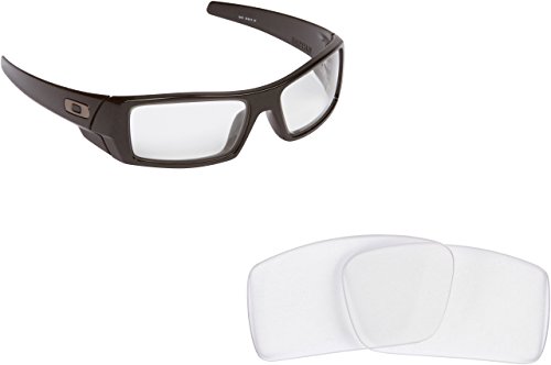 New SEEK OPTICS Replacement Lenses Oakley GASCAN - Crystal Clear