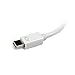 StarTech.com Travel A/V Adapter: 3-in-1 Mini DisplayPort to VGA DVI or HDMI Converter - White (MDP2VGDVHDW)
