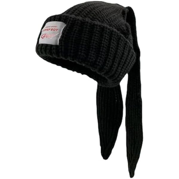 帽子 CFIERCE Rabbit SkullPrinted KnittedHat CFIERCE] Rabbit Skull Printed Knitted Hat | BYORI