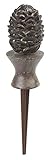 Liberty Garden 615 Decorative Pine Cone Garden Hose Guide - Bronze