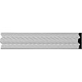 Ekena Millwork CAS02X00AL 2-Inch H x 1/2-Inch P x 96-Inch L Alexandria Rope Window and Door Casing