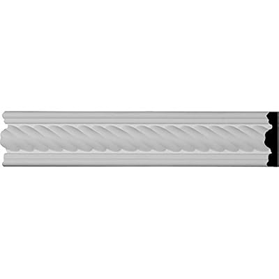 Ekena Millwork CAS02X00AL 2-Inch H x 1/2-Inch P x 96-Inch L Alexandria Rope Window and Door Casing