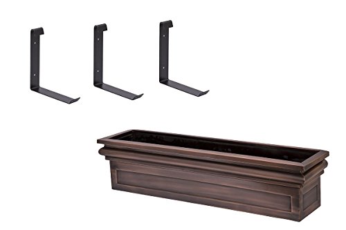 H Potter Williamsburg Window Box 30 Inch Flower Planter Garden Gift