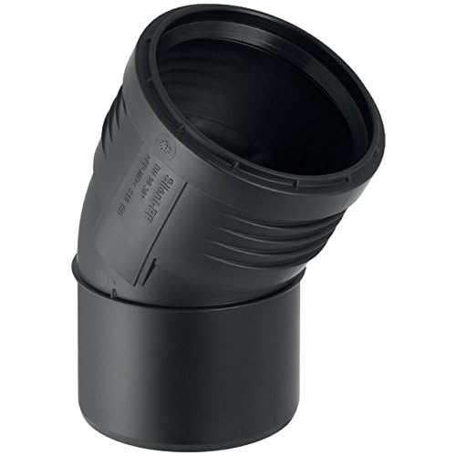 Geberit 390421141 Silent-PP sheet with socket, 30 degrees DN 90