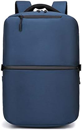 Hadishi Men's Backpack Waterproof Anti Theft Password Lock Backpack Men's Oxford Usb Charging Business Computer Backbag Youth Travel Packbag