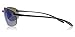 Bolle unisex-adult Serengeti Nuvino Mirror Sunglasses, Shiny Black, Medium