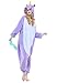 Newcosplay Halloween Unicorn Pajamas Homewear OnePiece Cosplay Costume Lounge Wear (M-for Height 63