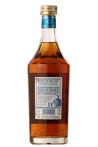Wilthener Cask Grande Brandy, X.O.-Qualität, eine Hommage an die Wilthener Erfolgsgeschichte, besonders genussvoller Weinbrand 40% vol.(1 x 0.7 l) – Bild 3