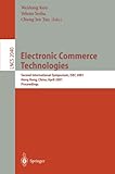 Image de Topics in Electronic Commerce: Second International Symposium, ISEC 2001 Hong Kong, China, April 26-28, 2001 Proceedings (Lecture Notes in Computer Sc
