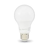 AmazonBasics 60W Equivalent, Soft White, Non-Dimmable, 10,000 Hour Lifetime, A19 LED Light Bulb | 16-Pack