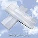 4 x 2-1/2x 9-1/2 Clear Side Gusset Food Packaging Cello Bags with Free Twist Ties (200 Bags and Ties Count) - 4