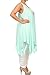 Modern Kiwi® Women's Plus Size Asymmetric Flowy Tank Tunic Dress (1X-4X)